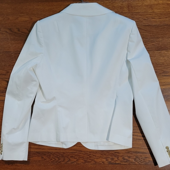 Rachel Roy Signature white blazer jacket sz 14 - Picture 3 of 10